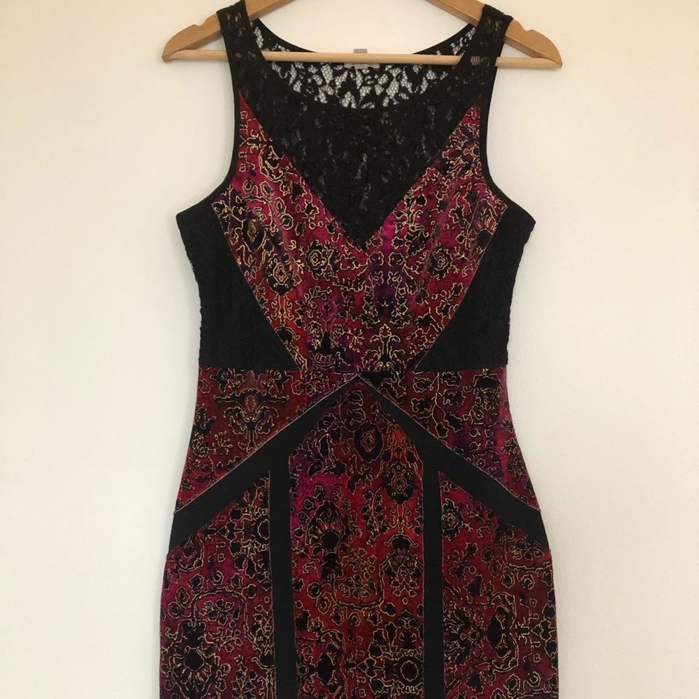 Urban Outfitters | Velvet & Lace Dress